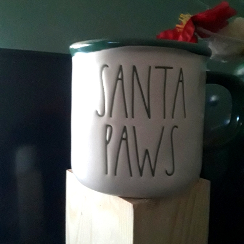 Rae Dunn Mug (Santa Paws)